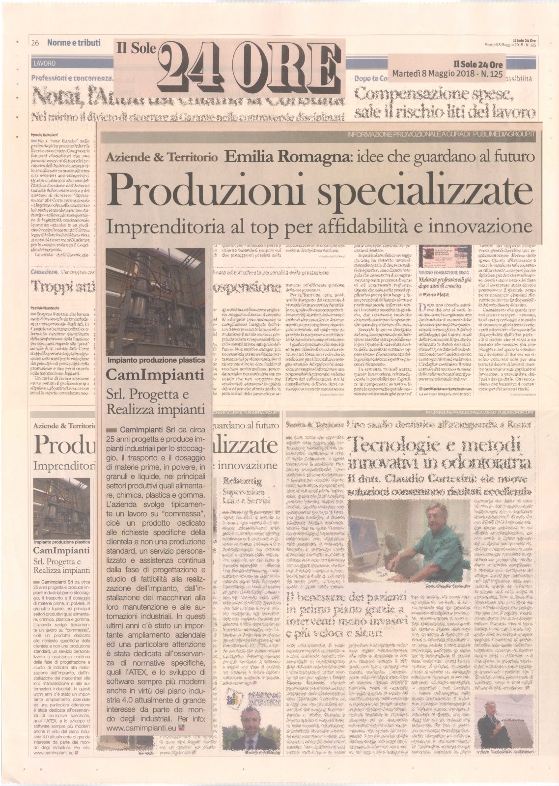 08 Maggio 2018 - Il Sole 24 Ore